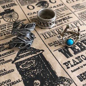 Boho Mixed Ring Bundle!!!